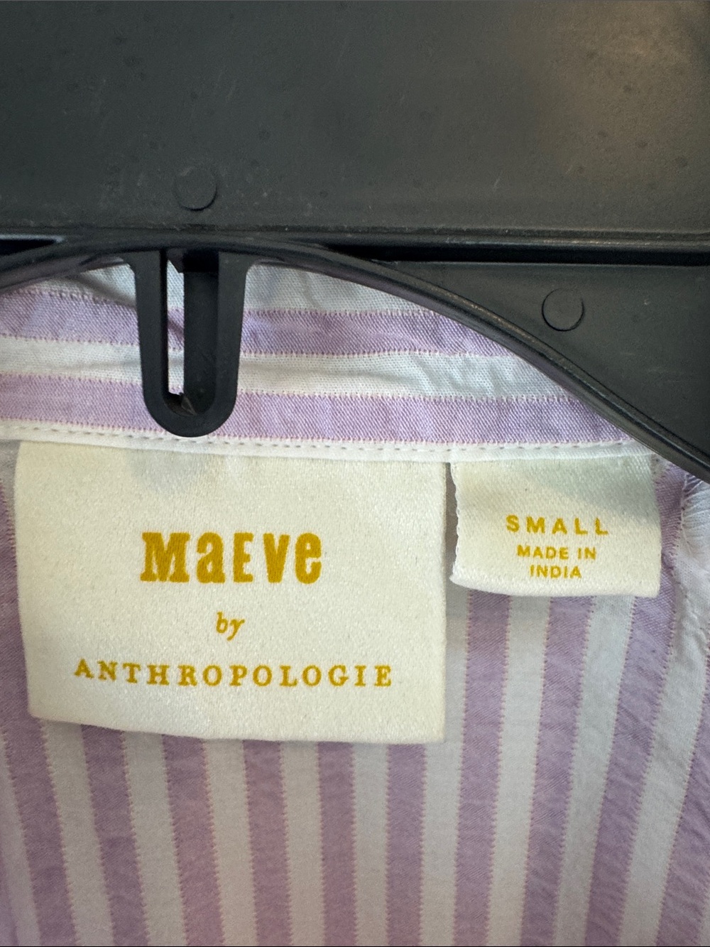 Maeve by Anthropologie The Zooey Bubble Sleeve Button Front Blouse - Picture 2 of 8